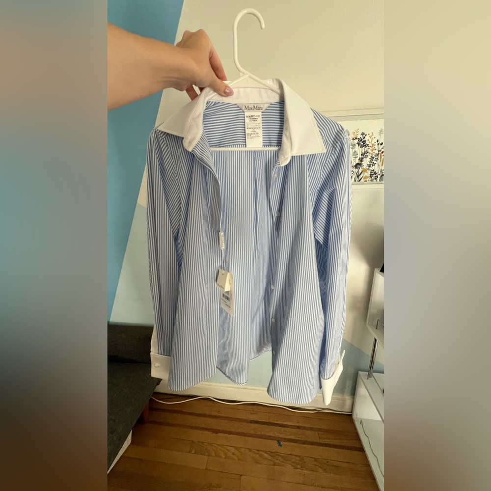 Max Mara shirt 10size